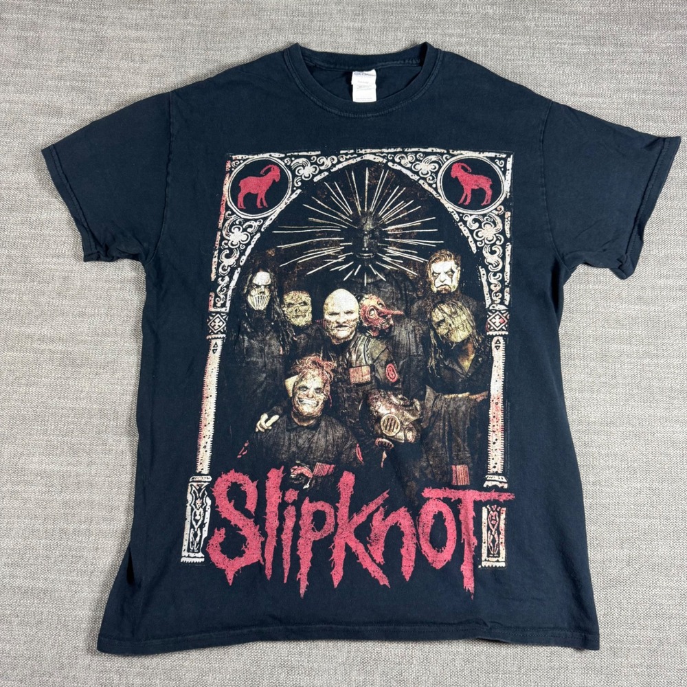 Slipknot 2016 North American Summer Tour Band T-shirt Black Medium Heavy Metal
